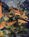 Turning Road at Montgeroult Paul Cezanne scenery